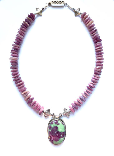 A Very Special Statement Piece with Ruby Zoisite!